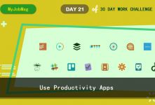 MyJobMag 30 Day Work Challenge: Day 21 - Productivity apps